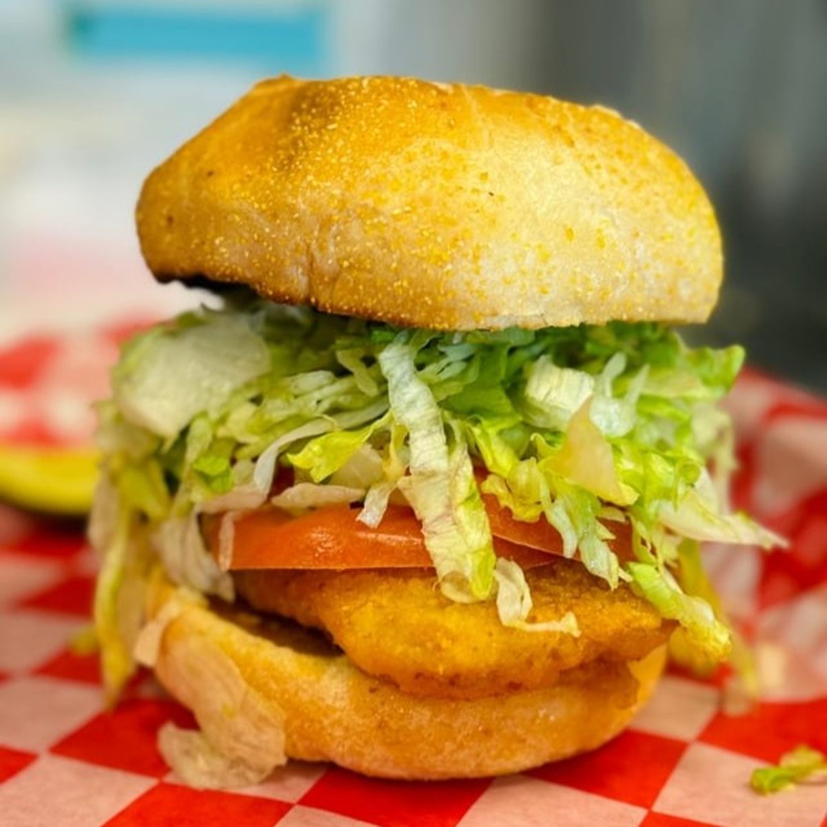 Crispy Chicken Deluxe Sandwich
