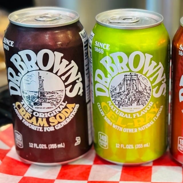 Dr. Brown's Cream Soda.