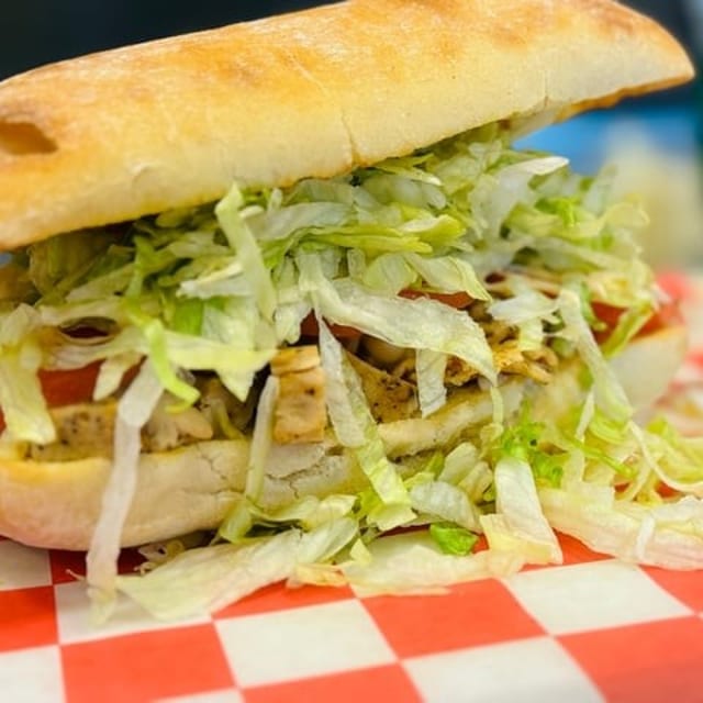 Pepper Jack Chicken Panini.