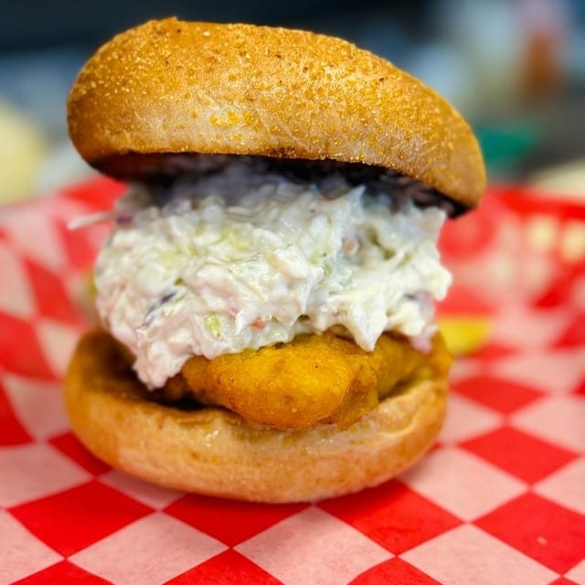Nashville Hot Chicken Sandwich.